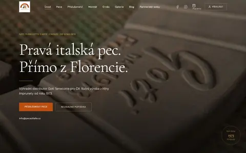 Web J2 Italské pece