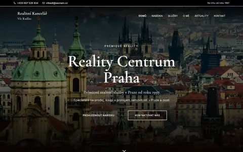 Web Reality Centrum Praha